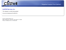 Tablet Screenshot of costarservices.com